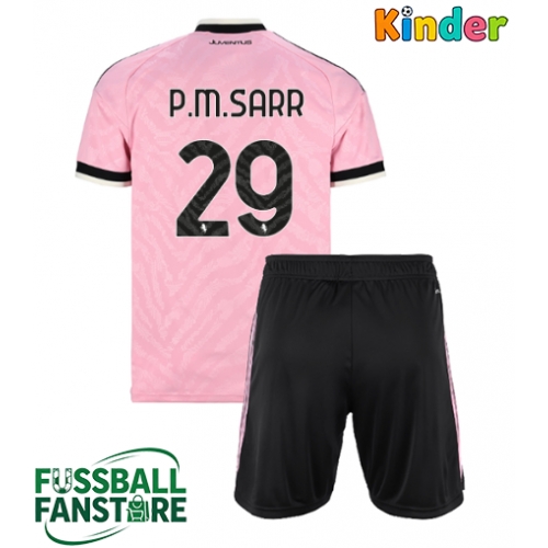 Juventus Pape Matar Sarr #29 Replik Auswärtstrikot Kinder 2026-27 Kurzarm (+ Kurze Hosen)